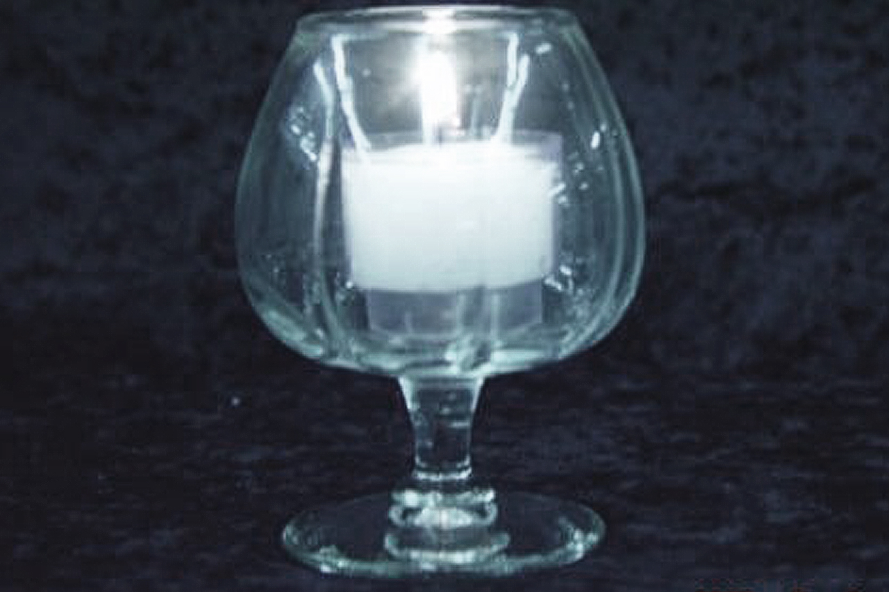 Brandy Snifter Votive