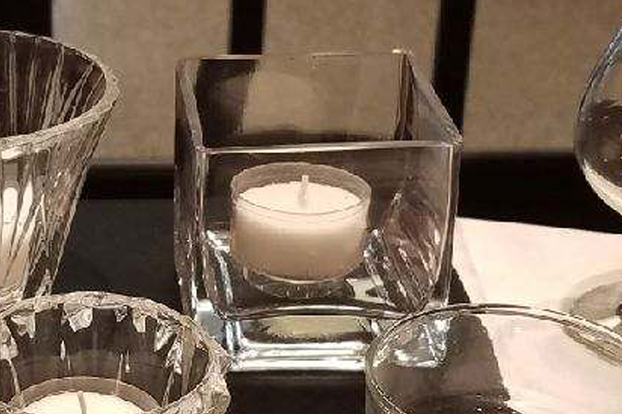 Square 3x3 Votive Holder